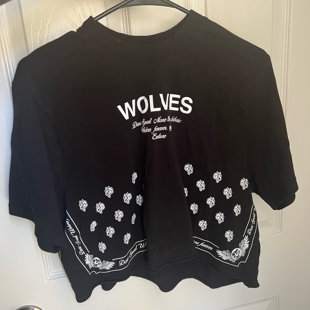 Womens medium darc sport crop top